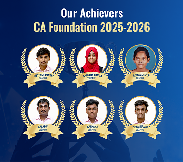 Top-performing CA and CMA students Section 1