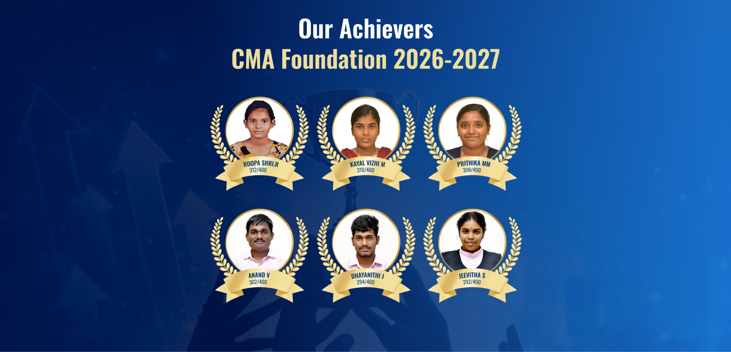 Top-performing CA and CMA students Section 3