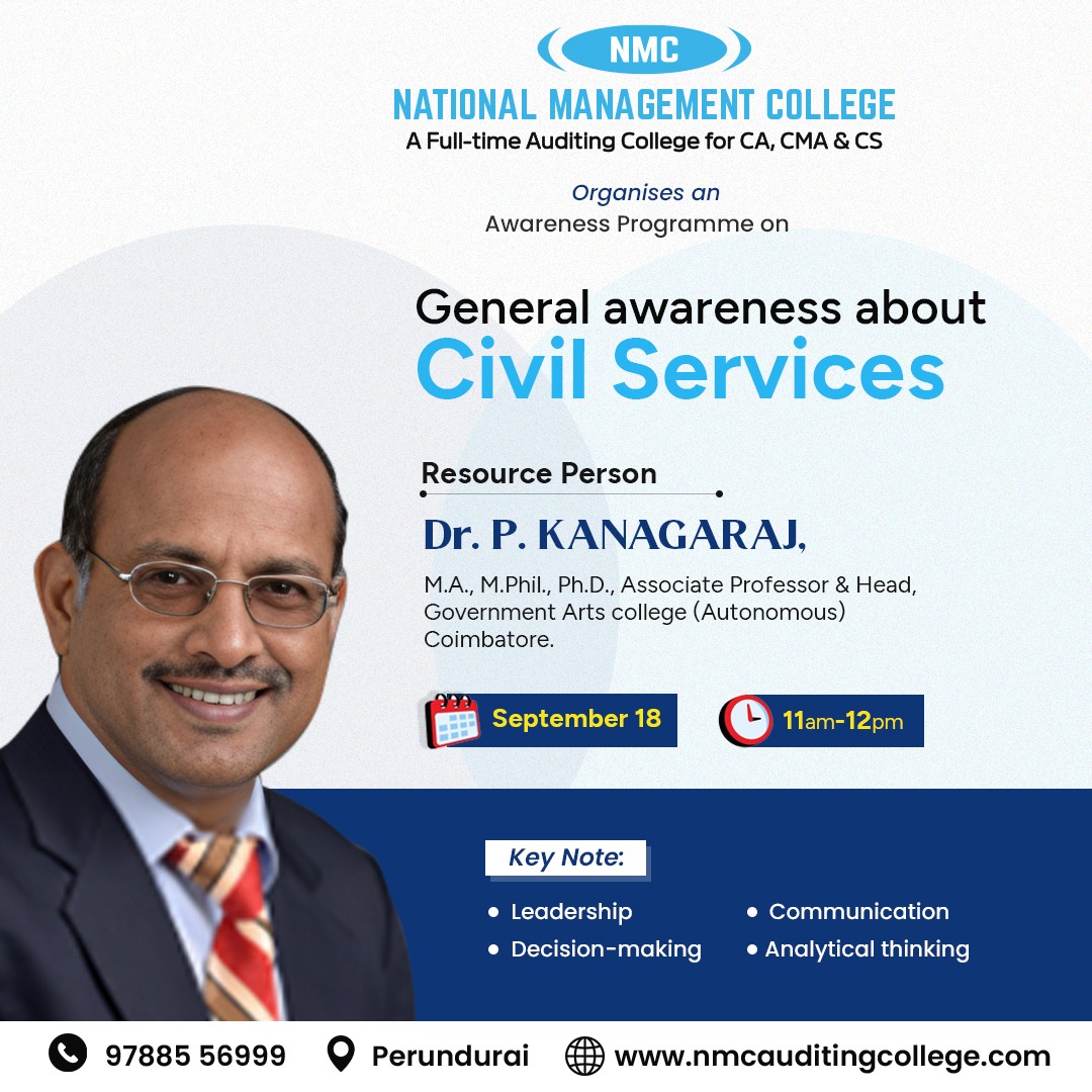 NMC Upcoming Programme