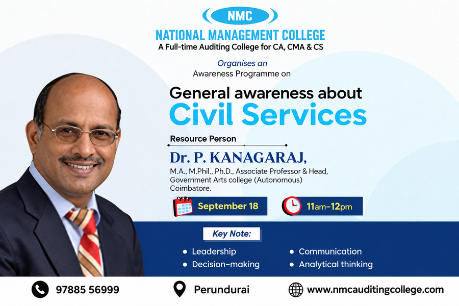 NMC Upcoming Programme